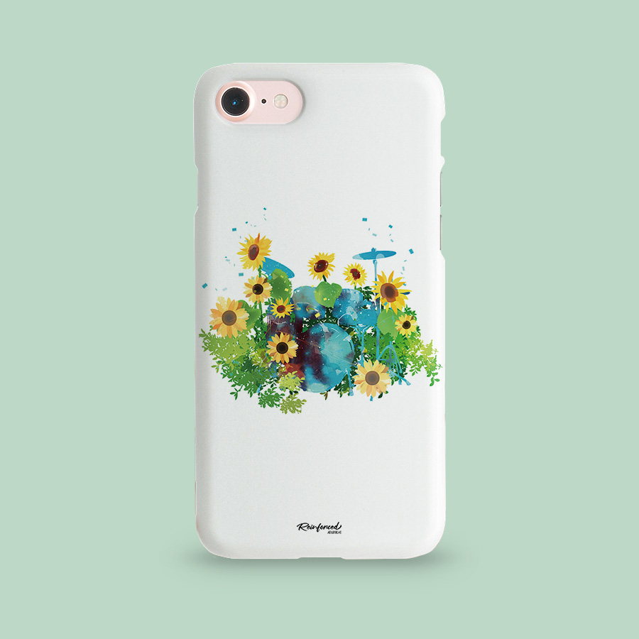 악기와 꽃 7월, 세상에서 작가 폰케이스 아이폰 15 갤럭시 S24 플립 폴드
